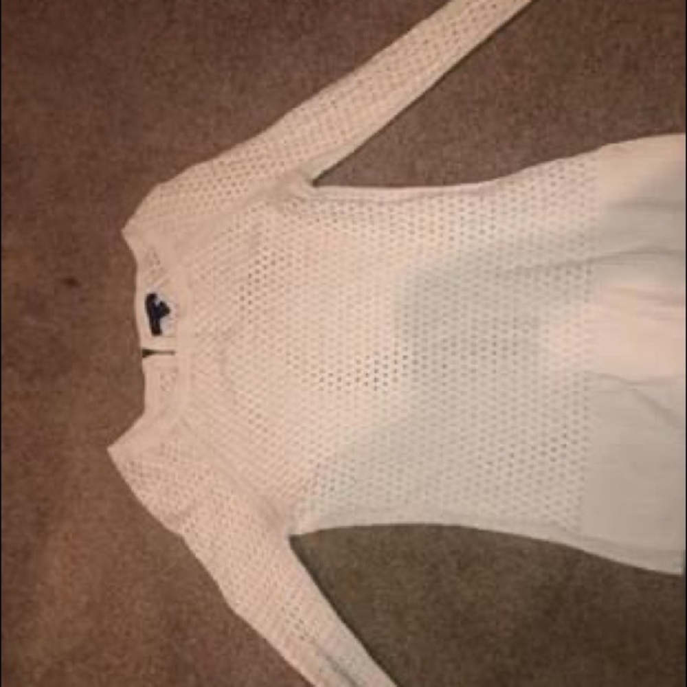 White Knitted Sweater
